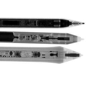 Comparison of Stylus Pen's Inside X-ray Images