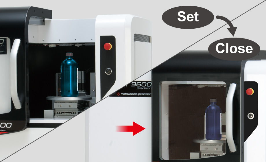 EASY SCANNING for OPTIMAL TOMOGRAPHY | precision CT9600 | Industrial x-ray CT Scanners (Horizontal Model) | Matsusada Precision