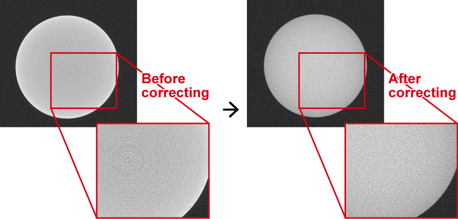 Reduces Ring Artifacts and Beam Hardening | precision CT9600 | Industrial x-ray CT Scanners (Horizontal Model) | Matsusada Precision