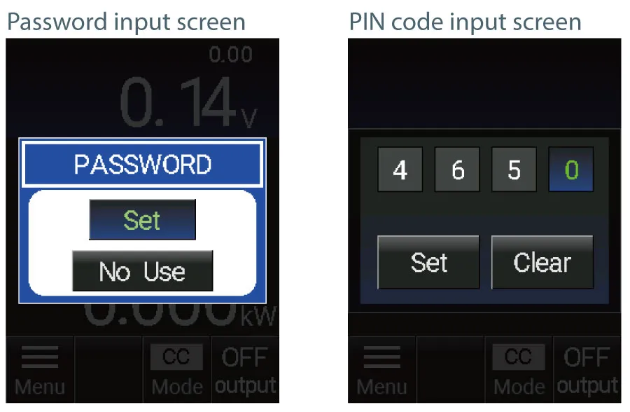 Two-Mode Lock Function | PKTS series | DC power supply Benchtop | Matsusada Precision