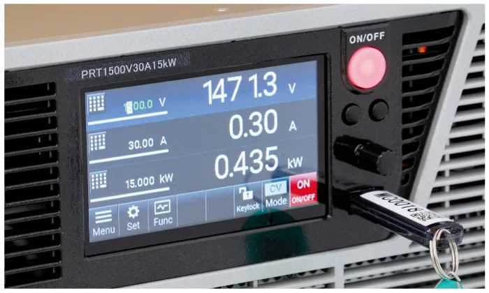 Application Operations with Front USB Port | PRTM series | Rack Mount DC Power Supplies | Matsusada Precision