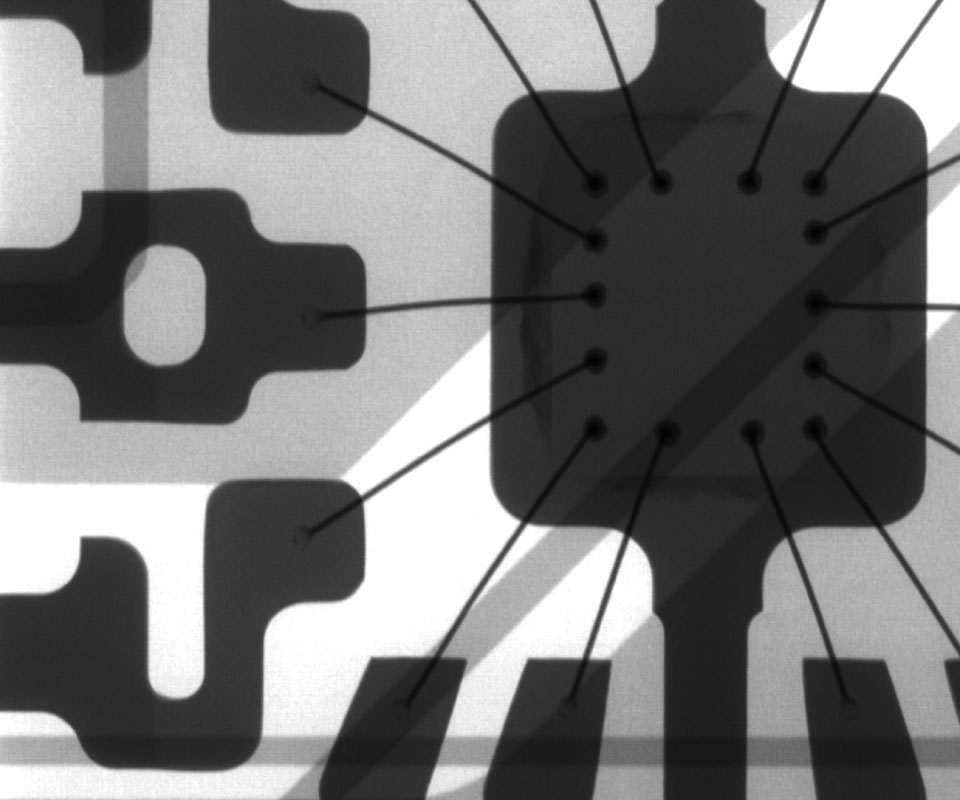 Circuit board - wire bonding | precision μB3200 | X-ray Inspection in Benchtop (Top View Type) | Matsusada Precision