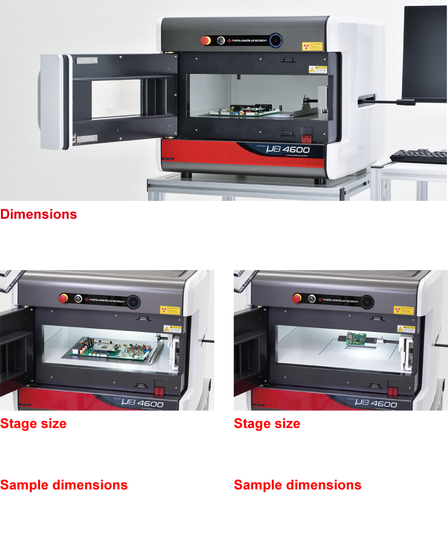 Small motor | precision μB4600 | X-ray Inspection in Benchtop (Vertical Model) | Matsusada Precision