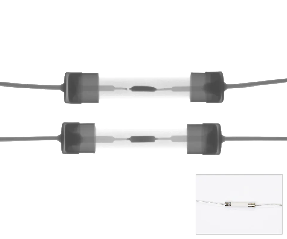 Fuse (electrical) | precision μB4600 | X-ray Inspection in Benchtop (Vertical Model) | Matsusada Precision