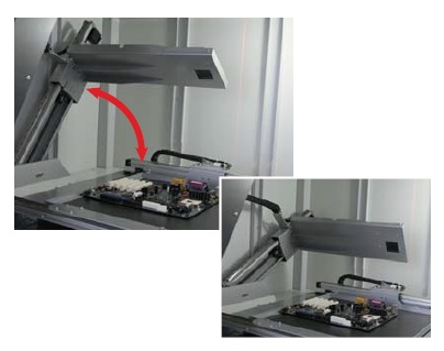 Multipurpose fluoroscopy by tilting camera 1