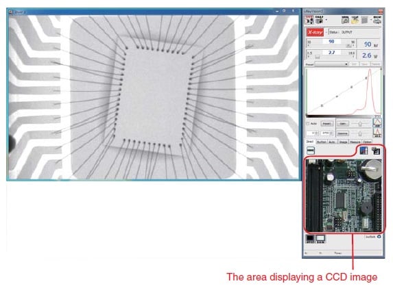 CCD image display