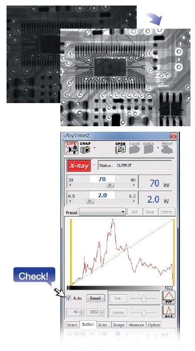 µRay8000 series ACC function