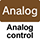 External Analog remote control